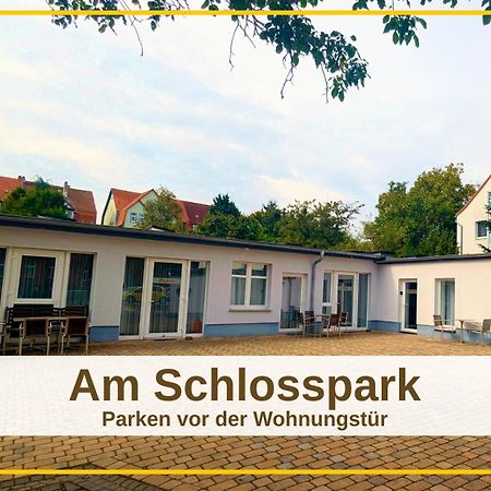 Fewo Urban Gotha-Apartment Friedenstein- Am Schlosspark- Parken An Der Der Tuer- Barrierefrei, 900 Meter Zum Bahnhof - Wallbox Exterior foto