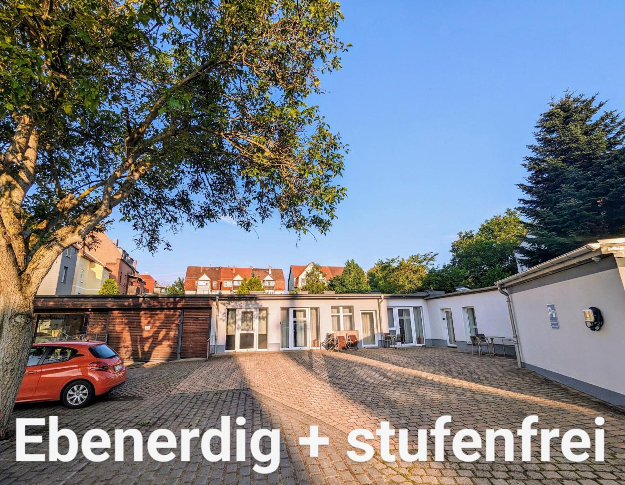 Fewo Urban Gotha-Apartment Friedenstein- Am Schlosspark- Parken An Der Der Tuer- Barrierefrei, 900 Meter Zum Bahnhof - Wallbox Exterior foto